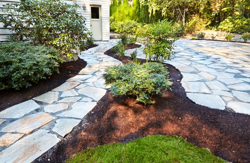 Stylish Paver Pathway